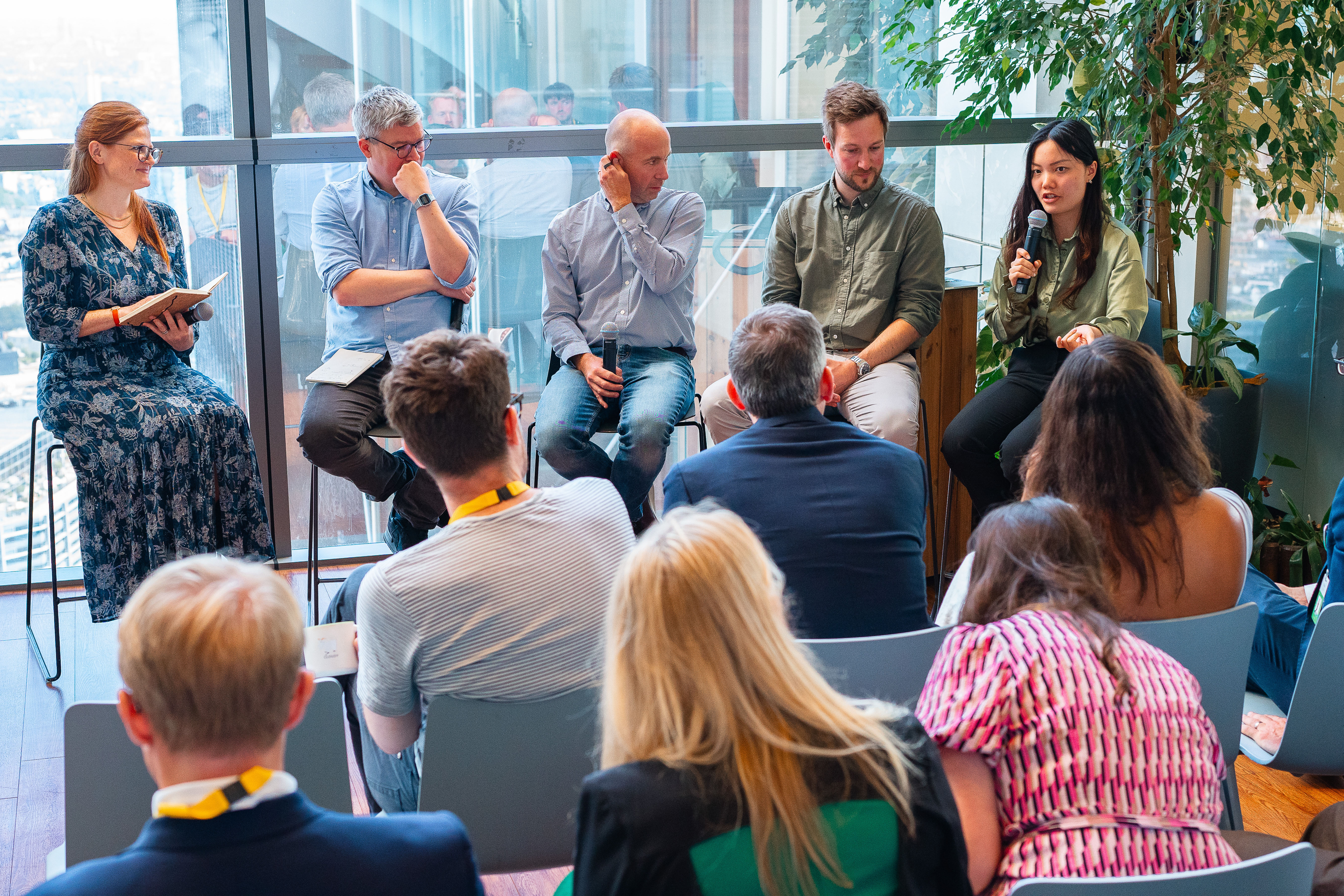 Speaking on a Salesforce panel