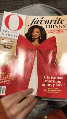 In Oprah's magazine!
